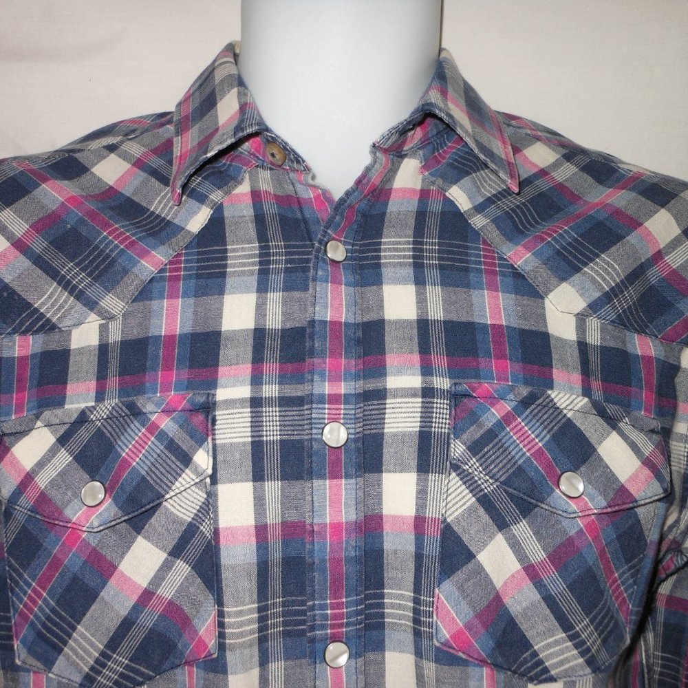 7 For all Man kind colorful men's button shirt